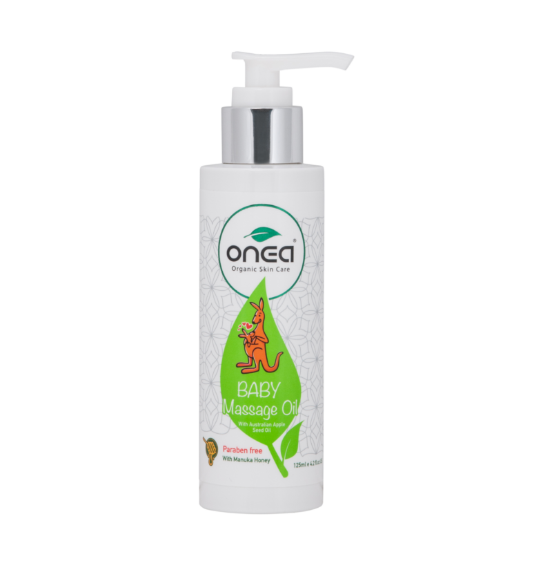 Baby Massage Oil - Organic Baby Skincare - ONEA Baby Bath Time Bundle
