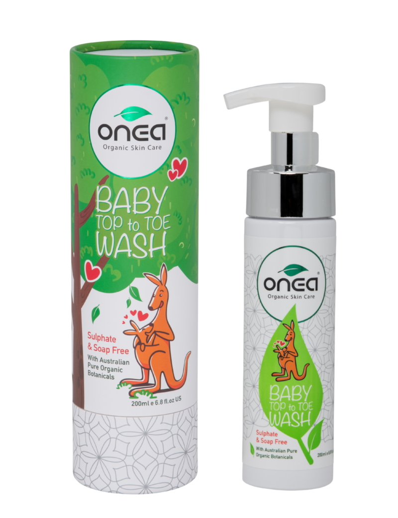 Baby Top to Toe Wash - Organic Baby Skincare- ONEA Baby Bath Time Bundle