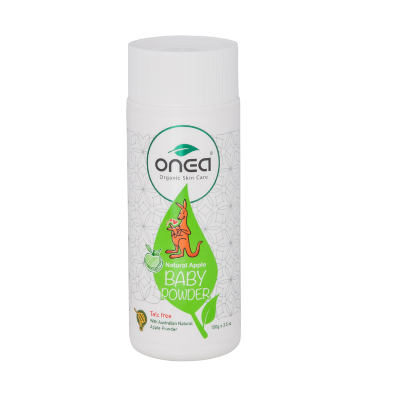 Natural Apple Baby Powder - Organic Baby Skincare